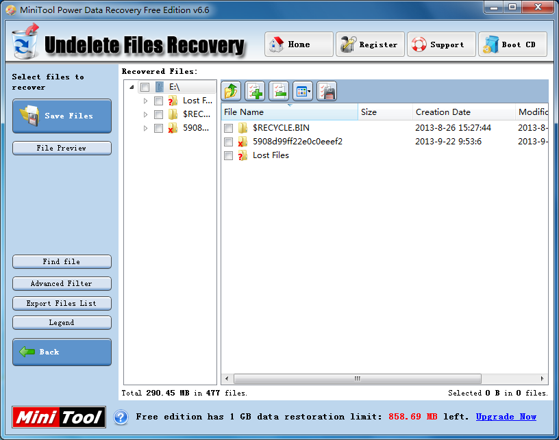 Hard disk recovery software1