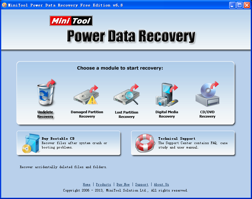 Data recovery in hard disk