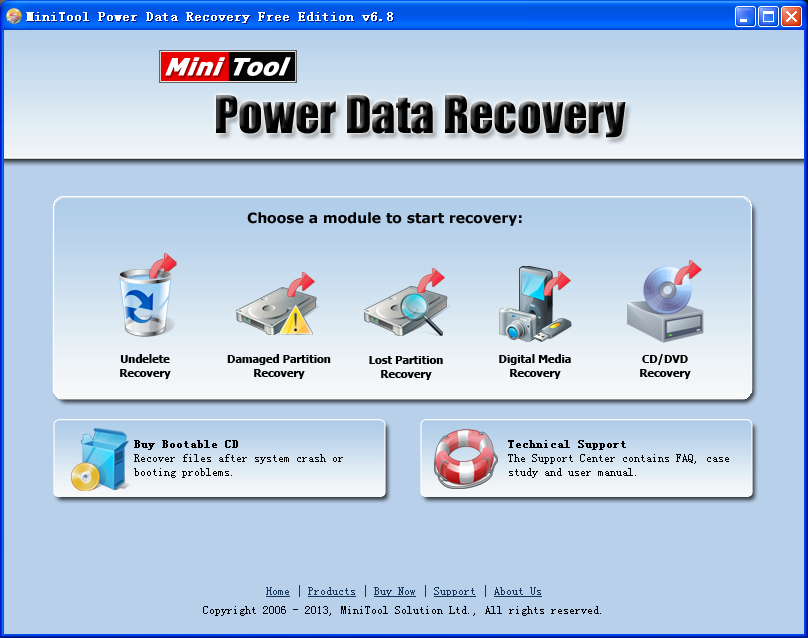 Free disk recovery