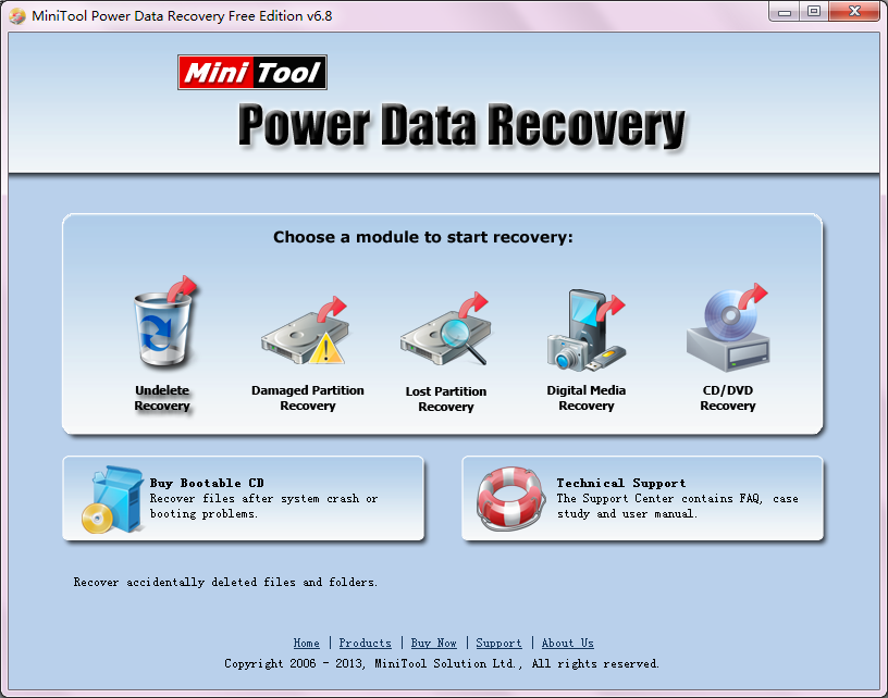 Recover lost partition data