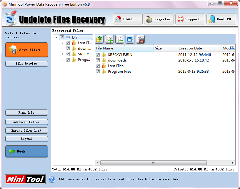 Recover lost partition data2