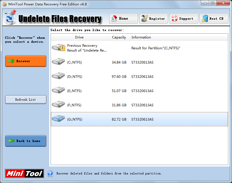 Data recovery in Windows1