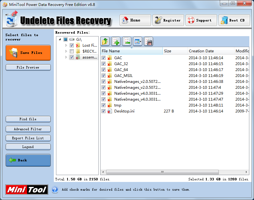 Data recovery in Windows2