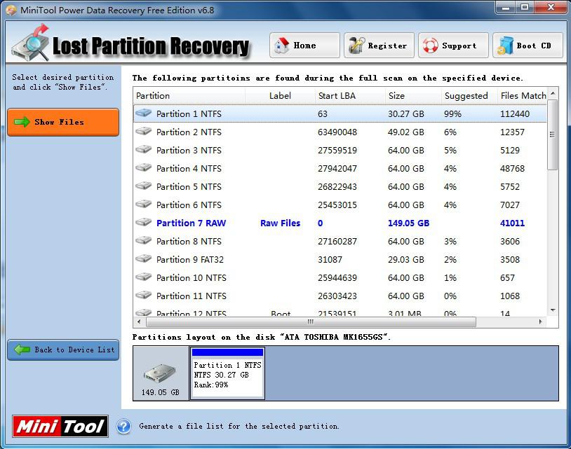 Disk data recovery Windows 72