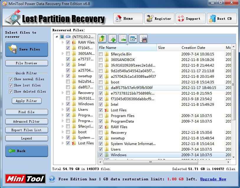 free data recovery windows 7