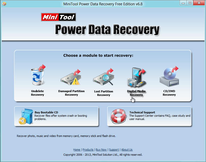 Easy disk data recovery