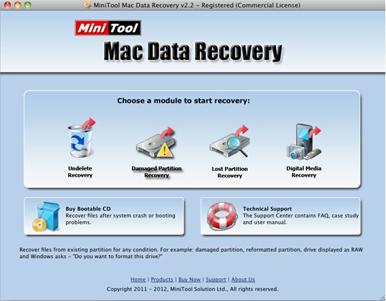 Start-Mac-data-recovery-from-damaged-hard-drive-with-MiniTool