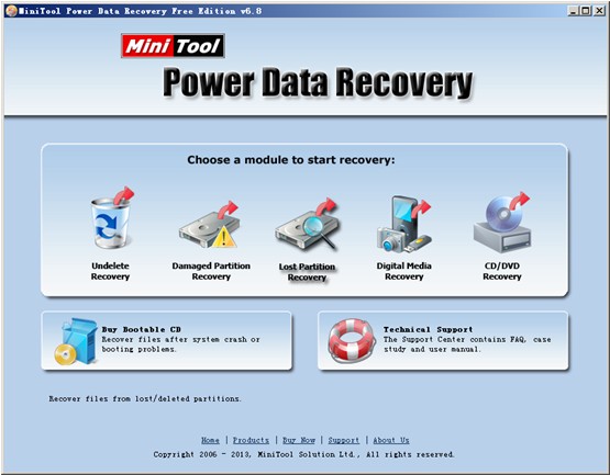 Begin-NTFS-partition-data-recovery