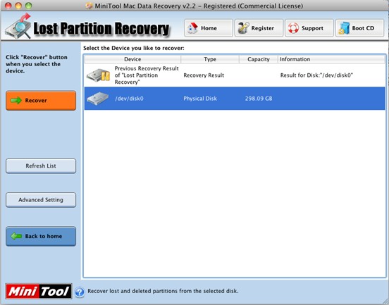 Lost-Partition-Recovery-module